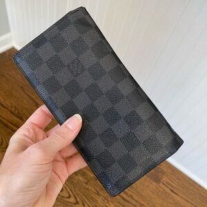 Louis Vuitton LV Damier Graphite Long Wallet